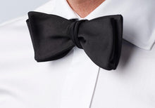 Load image into Gallery viewer, The Black Monroe Bow Tie