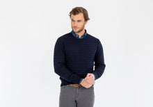 Load image into Gallery viewer, The Navy Keneberry Crew Neck Sweater