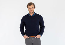 Load image into Gallery viewer, The Navy Keneberry Crew Neck Sweater