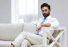 Load image into Gallery viewer, The White Fine Twill Spread Dress Shirt Dress Shirt- Ledbury