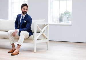 The White Fine Twill Mid-Spread Dress Shirt Dress Shirt- Ledbury
