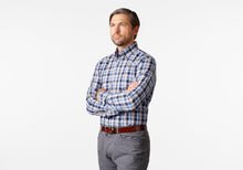 Load image into Gallery viewer, The Lavender McKinley Gingham Casual Shirt Casual Shirt- Ledbury