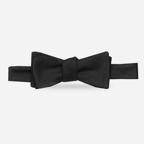 The Black Monroe Bow Tie