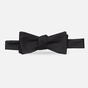 The Black Monroe Bow Tie