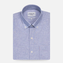 Load image into Gallery viewer, The Light Blue Short Sleeve Covington Cotton Linen Casual Shirt Casual Shirt- Ledbury