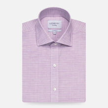 Load image into Gallery viewer, The Violet Crestwood Heather Windowpane Dress Shirt Dress Shirt- Ledbury