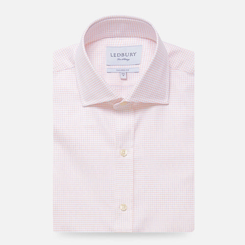 The Apricot Kentland Check Dress Shirt Dress Shirt- Ledbury