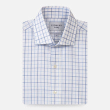 Load image into Gallery viewer, The Light Blue Birchcrest Check Dress Shirt Dress Shirt- Ledbury
