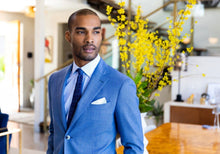 Load image into Gallery viewer, The Blue Gingham Poplin Dress Shirt