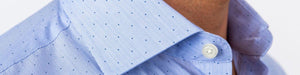 The Blue Conlon Dot Dress Shirt Dress Shirt- Ledbury