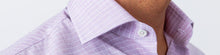 Load image into Gallery viewer, The Violet Crestwood Heather Windowpane Dress Shirt Dress Shirt- Ledbury