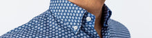 Load image into Gallery viewer, The Navy Short Sleeve Nowlen Dot Print Casual Shirt Casual Shirt- Ledbury