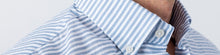 Load image into Gallery viewer, The Blue Short Sleeve Wysall Stripe Casual Shirt Casual Shirt- Ledbury