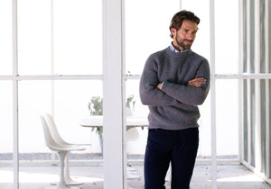 The Grey Heather Woodside Crew Neck Sweater