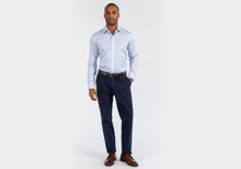 Load image into Gallery viewer, The Light Blue Anderson Fine Twill Stripe Dress Shirt