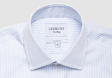 Load image into Gallery viewer, The Light Blue Anderson Fine Twill Stripe Dress Shirt