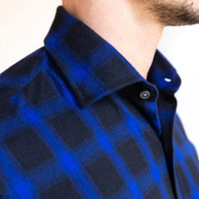 Load image into Gallery viewer, The Cobalt Antonio Check Casual Shirt Casual Shirt- Ledbury