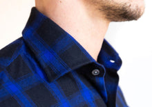 Load image into Gallery viewer, The Cobalt Antonio Check Casual Shirt Casual Shirt- Ledbury