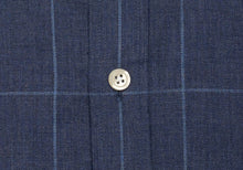 Load image into Gallery viewer, The Dark Blue Arjun Windowpane Dress Shirt