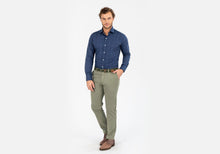 Load image into Gallery viewer, The Dark Blue Arjun Windowpane Dress Shirt