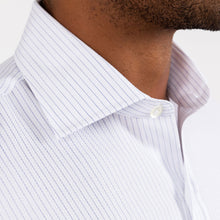 Load image into Gallery viewer, The White Ashby Stripe Dress Shirt