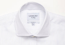 Load image into Gallery viewer, The White Ashby Stripe Dress Shirt