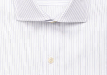 Load image into Gallery viewer, The White Ashby Stripe Dress Shirt