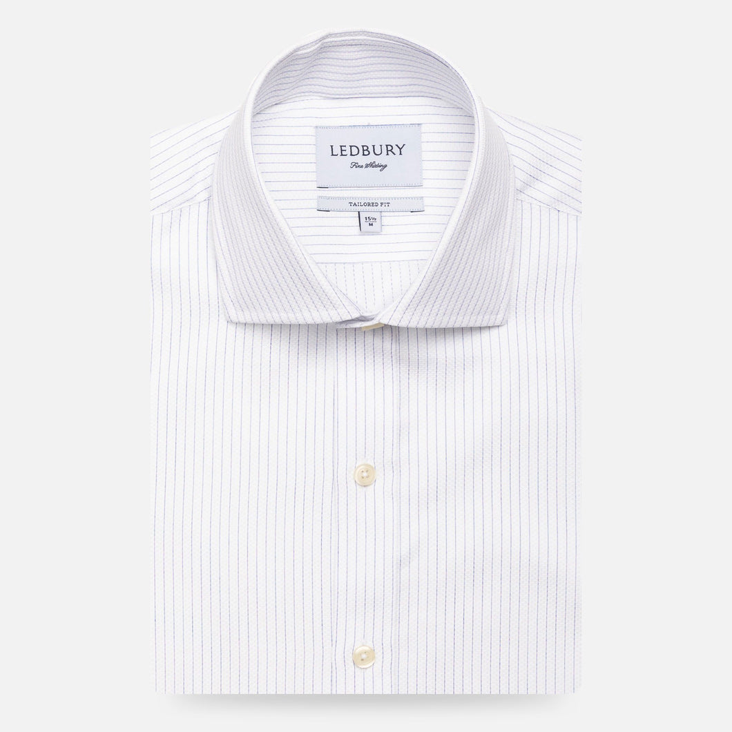The White Ashby Stripe Dress Shirt
