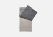 Load image into Gallery viewer, The Grey Heather Britton Color Block Scarf