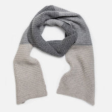 Load image into Gallery viewer, The Grey Heather Britton Color Block Scarf