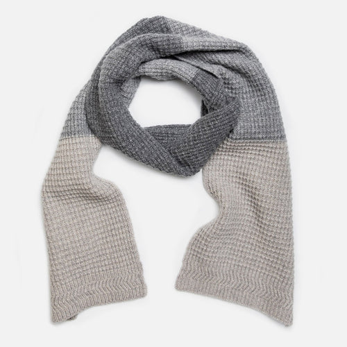 The Grey Heather Britton Color Block Scarf
