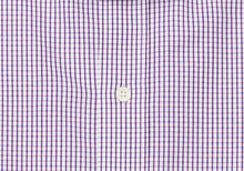 Load image into Gallery viewer, The Purple Coleridge Box Check Dress Shirt