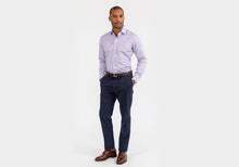 Load image into Gallery viewer, The Purple Coleridge Box Check Dress Shirt