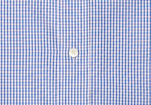 Load image into Gallery viewer, The Blue Coleridge Box Check Dress Shirt