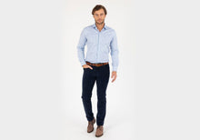 Load image into Gallery viewer, The Light Blue Crosswell Brushed Gingham Casual Shirt