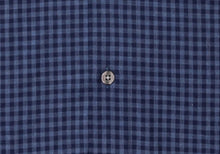 Load image into Gallery viewer, The Dark Blue Heather Crosswell Brushed Gingham Casual Shirt