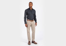 Load image into Gallery viewer, The Charcoal Heather Crosswell Brushed Gingham Casual Shirt