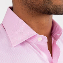 Load image into Gallery viewer, The Pink Danvers Houndstooth Dress Shirt