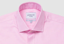 Load image into Gallery viewer, The Pink Danvers Houndstooth Dress Shirt