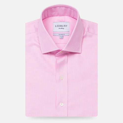 The Pink Danvers Houndstooth Dress Shirt