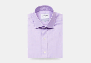 The Lavender Danvers Houndstooth Dress Shirt