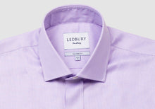 Load image into Gallery viewer, The Lavender Danvers Houndstooth Dress Shirt
