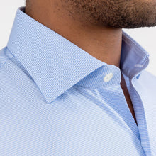 Load image into Gallery viewer, The Blue Danvers Houndstooth Dress Shirt