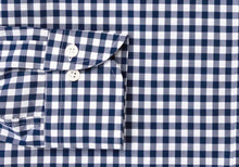 Load image into Gallery viewer, The Navy Denman Gingham Casual Shirt Casual Shirt- Ledbury