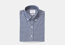 Load image into Gallery viewer, The Navy Denman Gingham Casual Shirt Casual Shirt- Ledbury