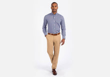 Load image into Gallery viewer, The Navy Denman Gingham Casual Shirt Casual Shirt- Ledbury