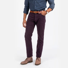 Load image into Gallery viewer, The Oxblood Franklin  5-Pocket Moleskin Pant