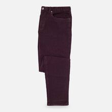 Load image into Gallery viewer, The Oxblood Franklin  5-Pocket Moleskin Pant