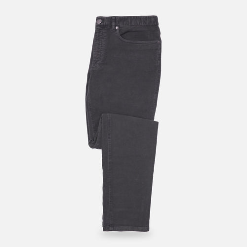 The Charcoal Franklin 5-Pocket Moleskin Pant