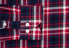 Load image into Gallery viewer, The Red Gennett Plaid Casual Shirt Casual Shirt- Ledbury